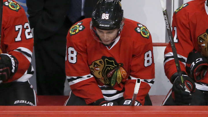 Kane's point streak ends at 26, Avs blank Blackhawks Kane's point streak ends at 26, Avs blank Blackhawks