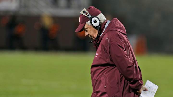 How much time is left for Frank Beamer at Virginia Tech?