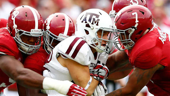 Motivation from the blowout: Texas A&M's 59-0 loss to Alabama last fall has fueled the 2015 Aggies