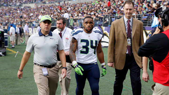 Seahawks RB Thomas Rawls out for season with broken ankle
