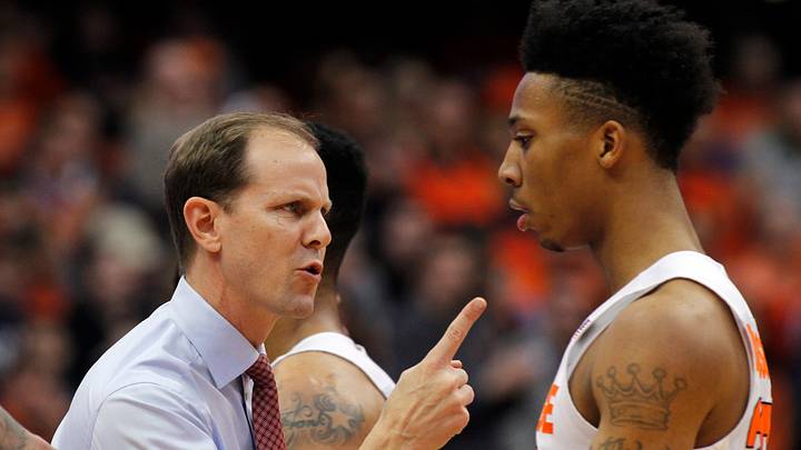 Syracuse uses big 2nd half to defeat pesky Cornell 67-46
