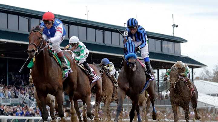 Breeders' Cup perks: Smoked salmon, Kentucky Bourbon, celebs