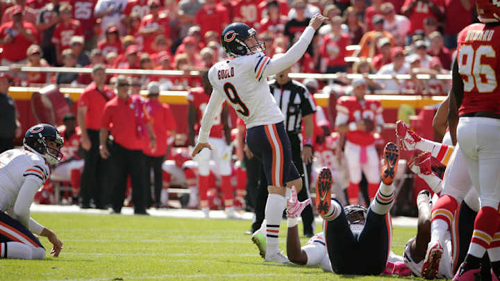 Bears K Robbie Gould becomes team’s all-time leading scorer