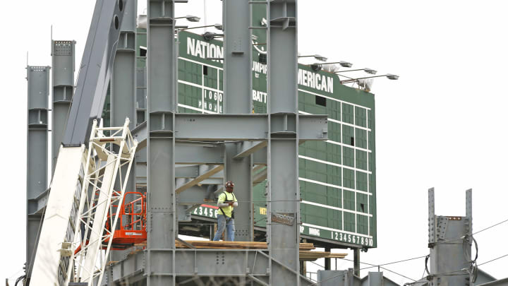 Watch: Aerial view of Wrigley Field renovations