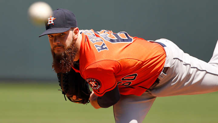 Royals celebrate Cueto deal with 5-1 victory over Astros