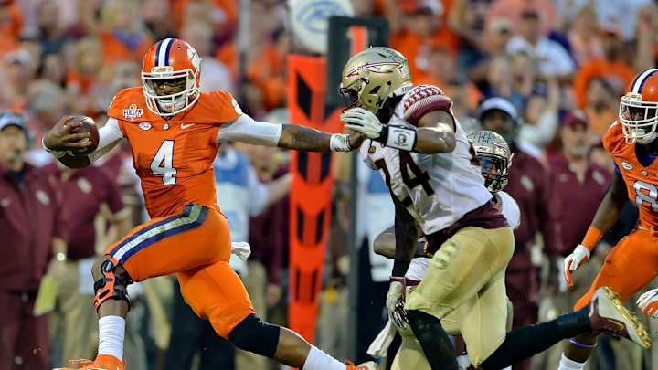 Clemson's Watson chasing running backs in Heisman race