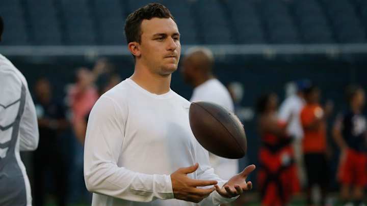 Johnny Manziel (elbow) to resume throwing drills soon
