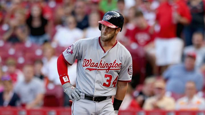 Mets fan plays infield, robs Bryce Harper home run in new Gatorade ad Mets fan plays infield, robs Bryce Harper home run in new Gatorade ad