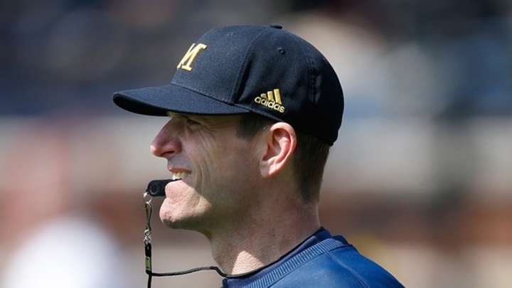 Campus Clicks: Harbaugh's Khaki Cam, Scholarship fever, Special teams love