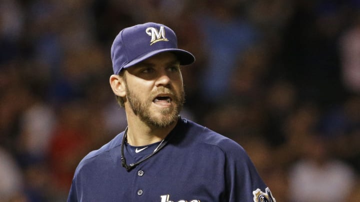 Brewers put RHP Blazek on DL with broken pitching hand