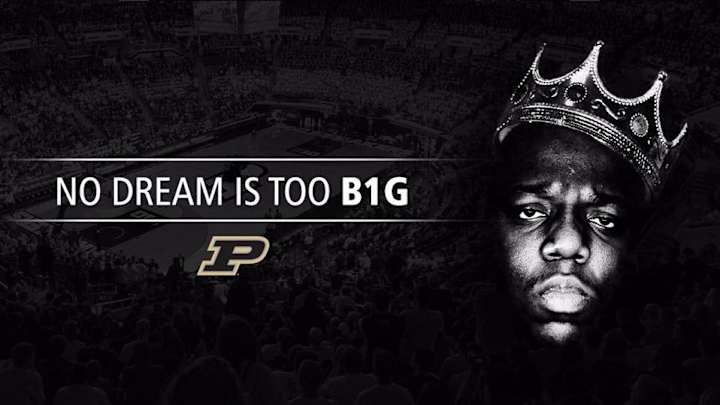 Purdue celebrates new commit with Notorious B.I.G. tweet