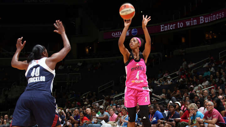 Dolson, Hill lead Mystics over Sun 84-73