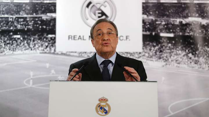 Real Madrid's Florentino Perez puts public support behind Rafa Benitez