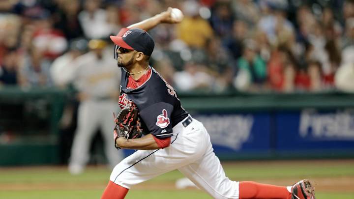 Salazar shuts down A's as Indians win 5-1
