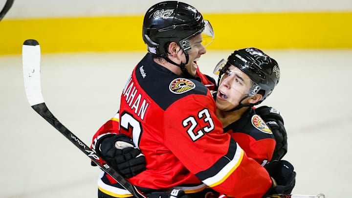 Gaudreau has 2 goals, assist as Flames beat Penguins 5-2
