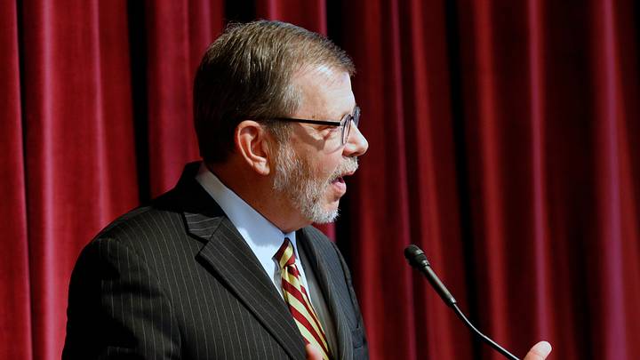 U of M president backs off comments about Teague resignation U of M president backs off comments about Teague resignation