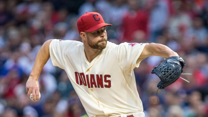 Indians RHP Corey Kluber (hamstring) scratched from start
