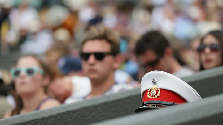 The Latest: Wimbledon pauses for victims of 2005 bombings