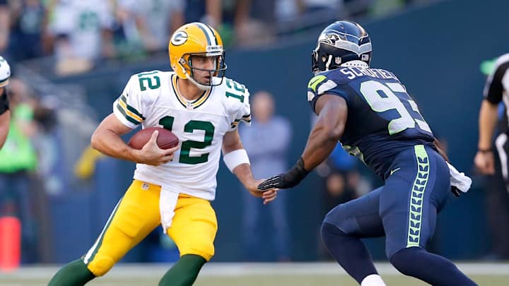 Seahawks not 'buying into' Aaron Rodgers' calf injury