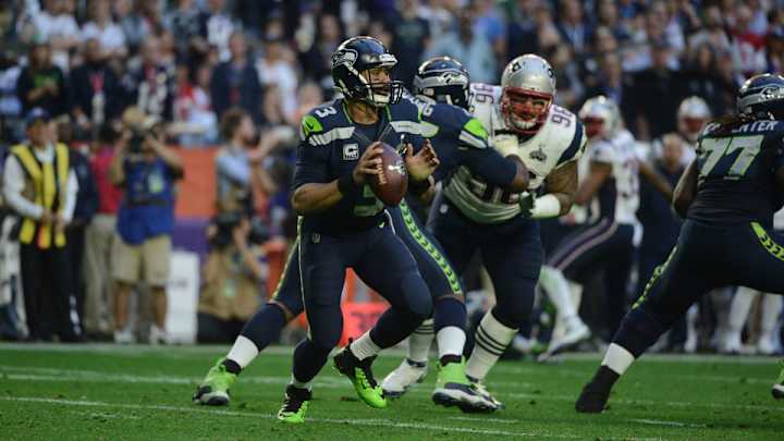 Seahawks tie Patriots in Super Bowl on Russell Wilson touchdown pass