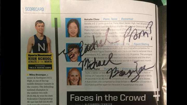 H.S. track star finds pretty awesome way to ask someone to prom