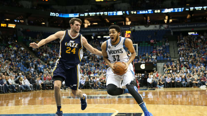 Towns, Wolves hold off short-handed Jazz, 94-80