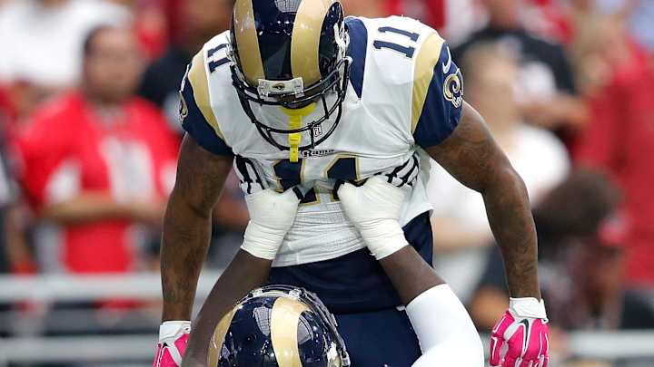 Receivers Austin and Bailey turn up offense for Rams Receivers Austin and Bailey turn up offense for Rams