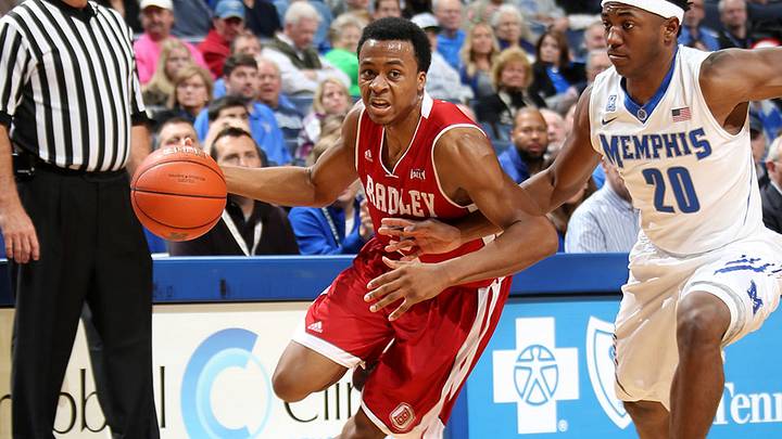 Bradley guard Warren Jones arrested at strip club Bradley guard Warren Jones arrested at strip club