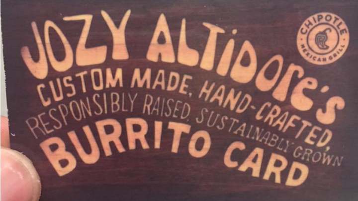 Jozy Altidore is sad his free Chipotle card does not work in Canada