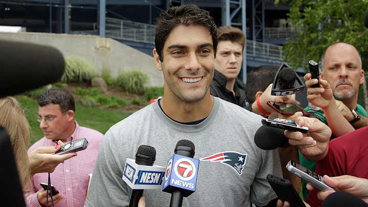 What the Patriots are saying about new starting QB Jimmy Garoppolo