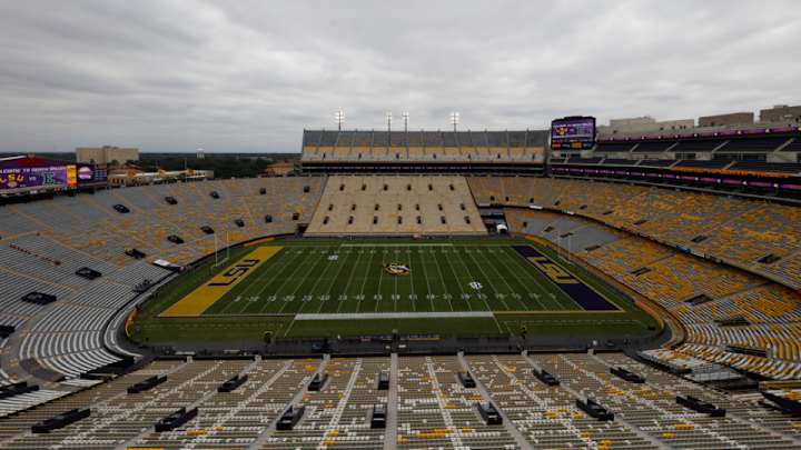 LSU vs. South Carolina game moved to Baton Rouge due to flooding LSU vs. South Carolina game moved to Baton Rouge due to flooding
