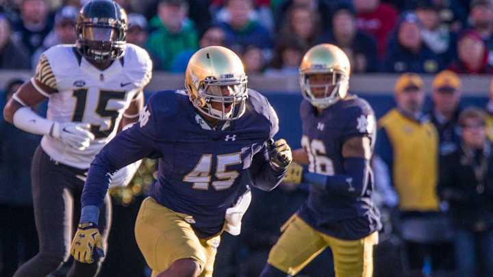 Notre Dame DE Okwara sees surge in sacks in recent games
