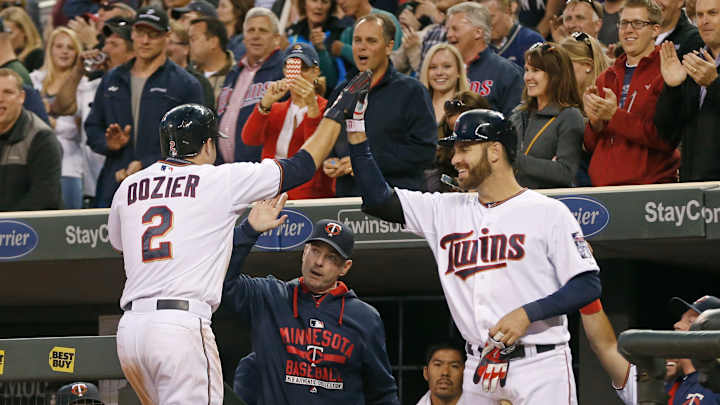 Twins rough up Sale in 12-2 victory