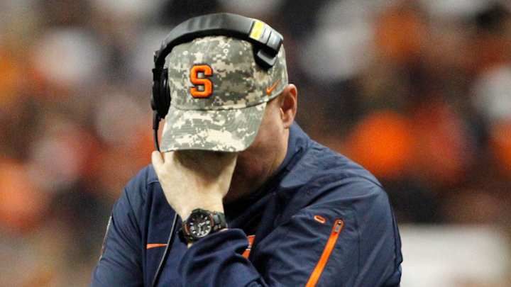 Syracuse's Scott Shafer stays resolute during 7-game skid Syracuse's Scott Shafer stays resolute during 7-game skid
