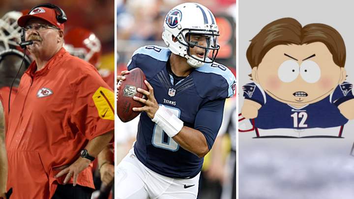 Andy Reid Vs. The Clock (Again), A Truer Test for Mariota, Why Stevie Johnson Rules, and Cartman Does Deflategate Right