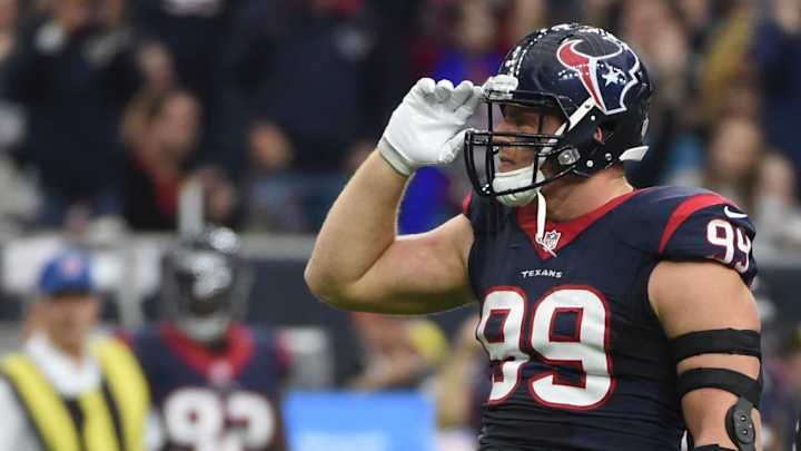 Houston's Watt has broken hand but will play Sunday