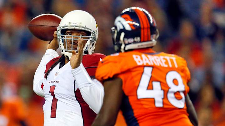 Johnson helps Cardinals beat Broncos 22-20
