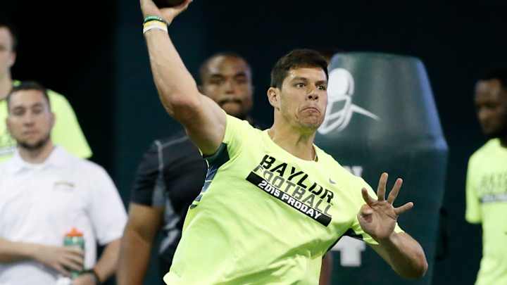 Jets trade up 1 spot, draft Baylor QB Petty in 4th round Jets trade up 1 spot, draft Baylor QB Petty in 4th round