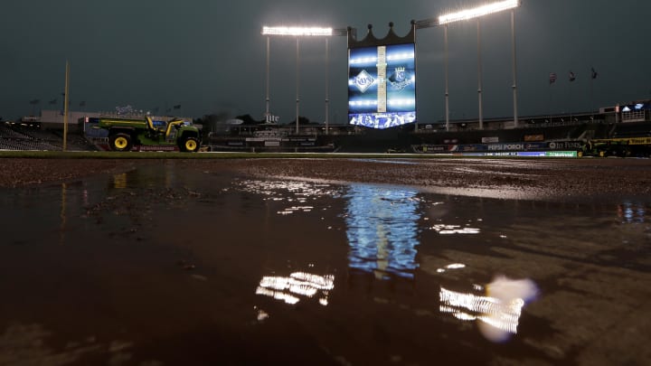 Rays-Royals game postponed, tornado warnings in Kansas City Rays-Royals game postponed, tornado warnings in Kansas City
