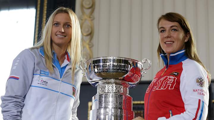Kvitova to open Fed Cup final against Pavlyuchenkova