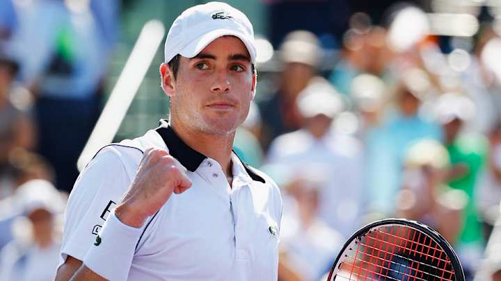 John Isner stuns No. 5 Kei Nishikori to advance to Miami Open semis
