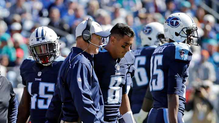 Titans QB misses practice, chances of playing pretty good