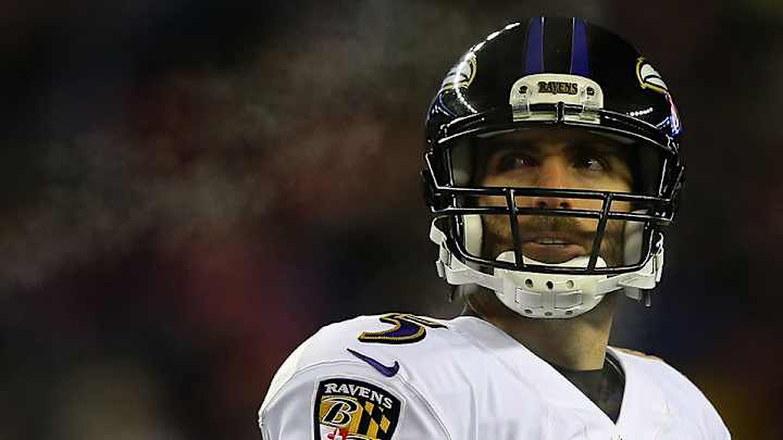 'Is Joe Flacco elite?' sign crashes scene outside Republican debate 'Is Joe Flacco elite?' sign crashes scene outside Republican debate