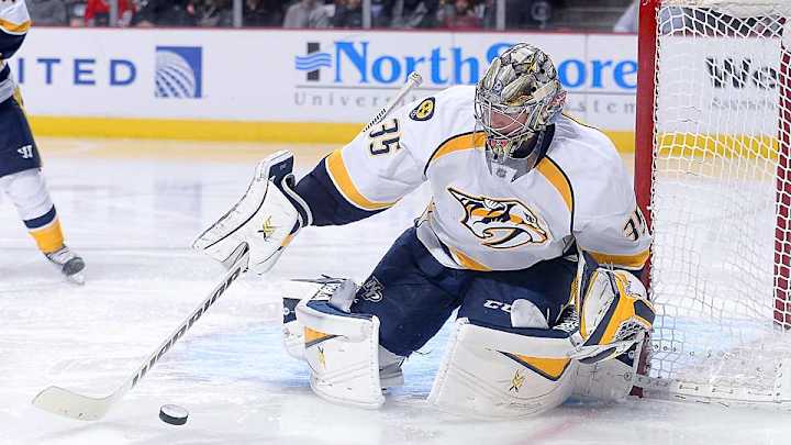 Pekka Rinne returning to Predators lineup after knee injury