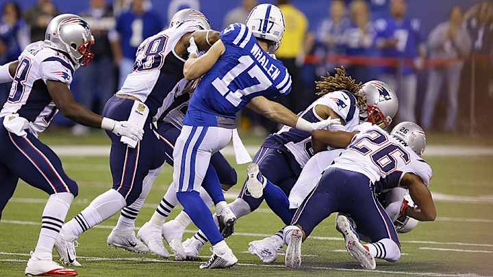Colts can't fool Belichick, and their trick play tricks no one in loss to Pats
