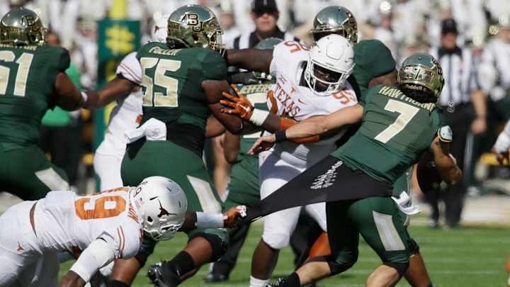 No. 12 Baylor down to 4th QB after Chris Johnson hurt