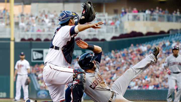 Kluber pitches 1-hitter as Indians beat Twins 6-1