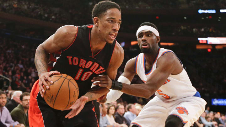Watch: Raptors' DeMar DeRozan with 360 dunk fail against Knicks