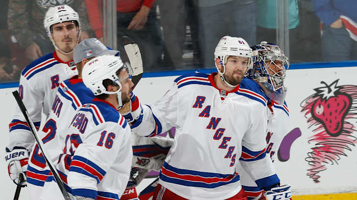 Nash completes hat trick in OT to lift Rangers past Panthers