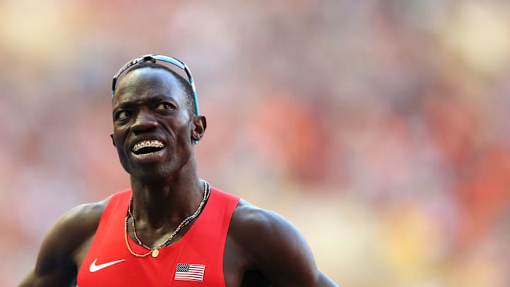 Olympian Lopez Lomong calls for refugee crisis help